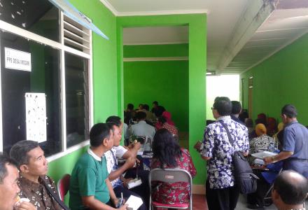 Praktek Pelatihan Wirausaha Sanitasi di Dusun Kerten